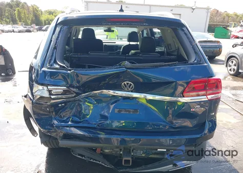 2019 Volkswagen Atlas 3.6L V6 Se W/Technology из США, поврежденный, VIN 1V2UR2CA3KC599015